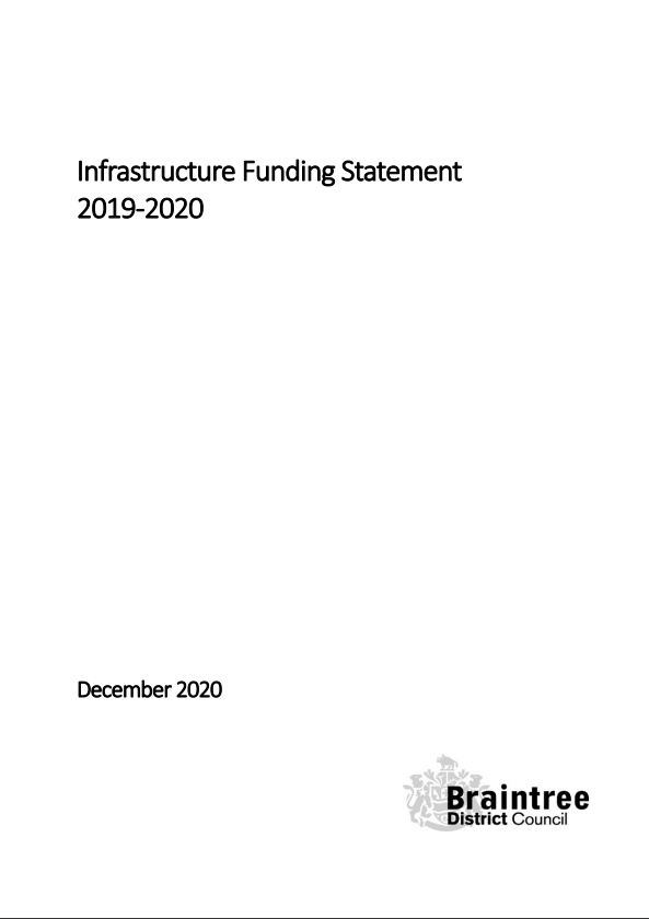 Decorative thumbnail image for Infrastructure funding statement