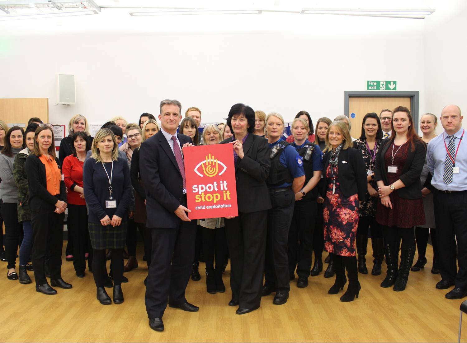Child exploitation 'Spot it Stop it' launch by Community Safety Partnership