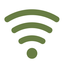 Green Wifi Icon