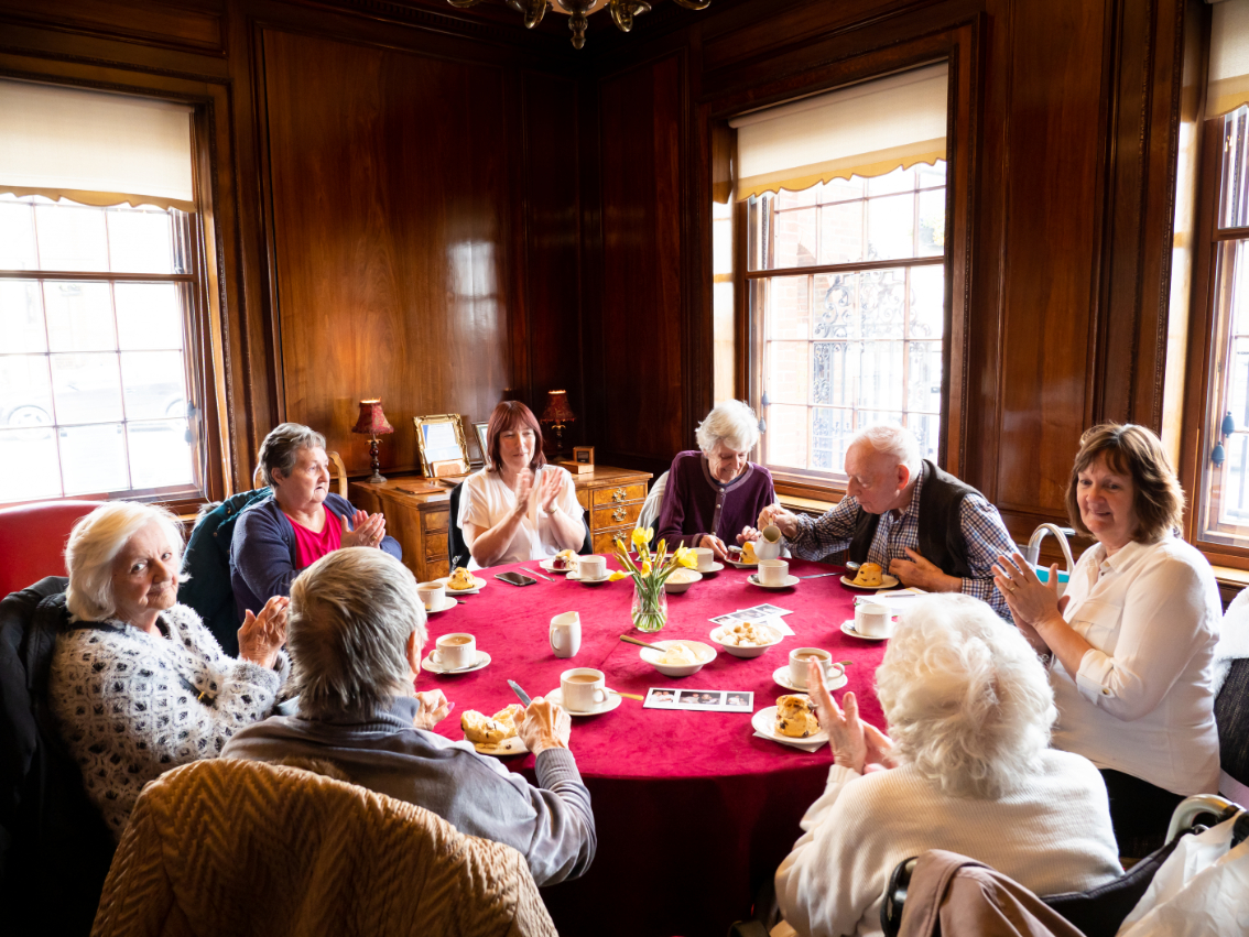 North committee room with people 