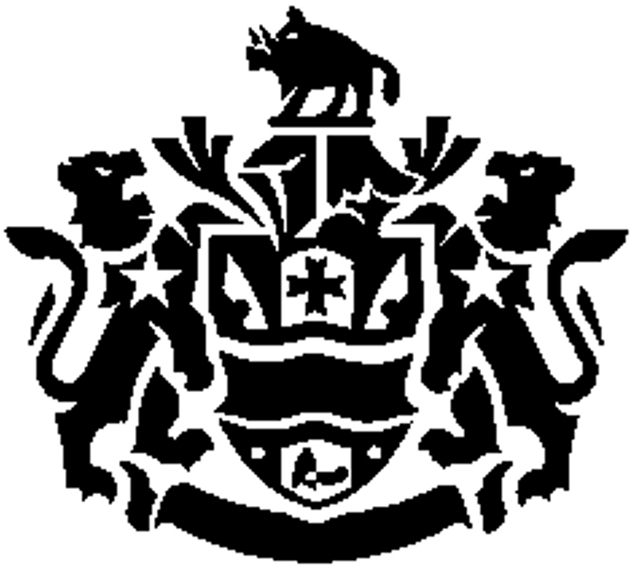Black BDC crest