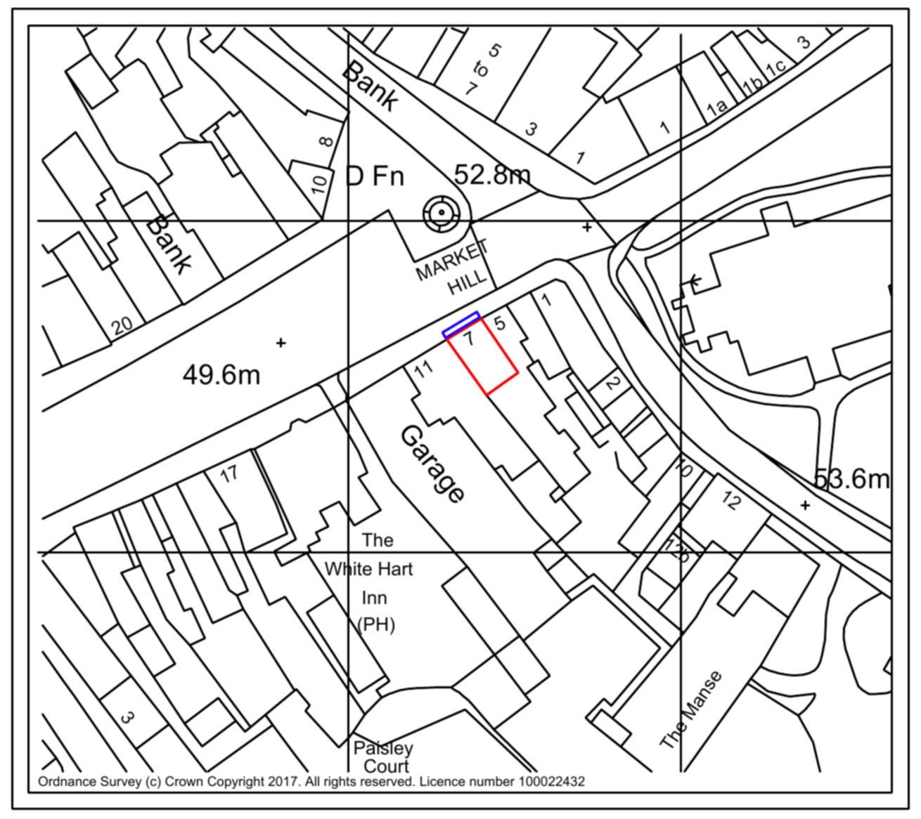 Notice of Application for a Pavement Licence - 26/00769/PL - photo of survey plan