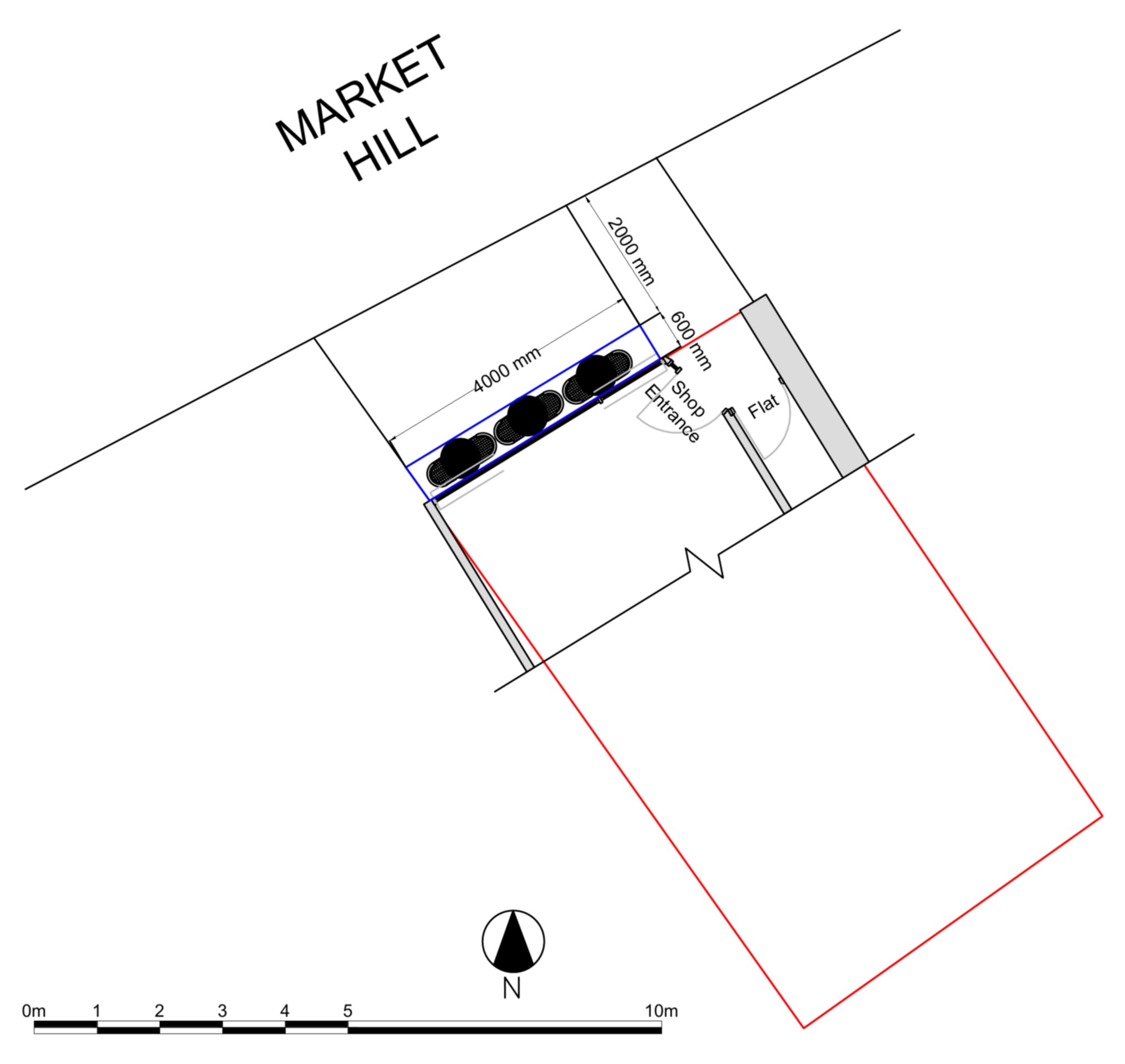 Notice of Application for a Pavement Licence - 26/00769/PL - photo of layout plan