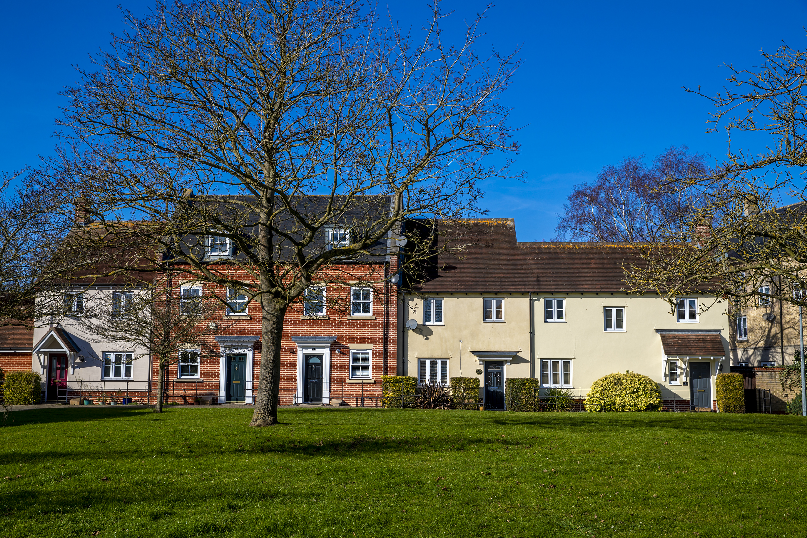 A photo of housing along Black Notley, Braintree - Image