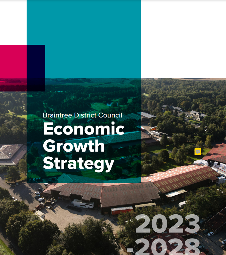 Decorative thumbnail image for Braintree economic growth strategy 2023 2028
