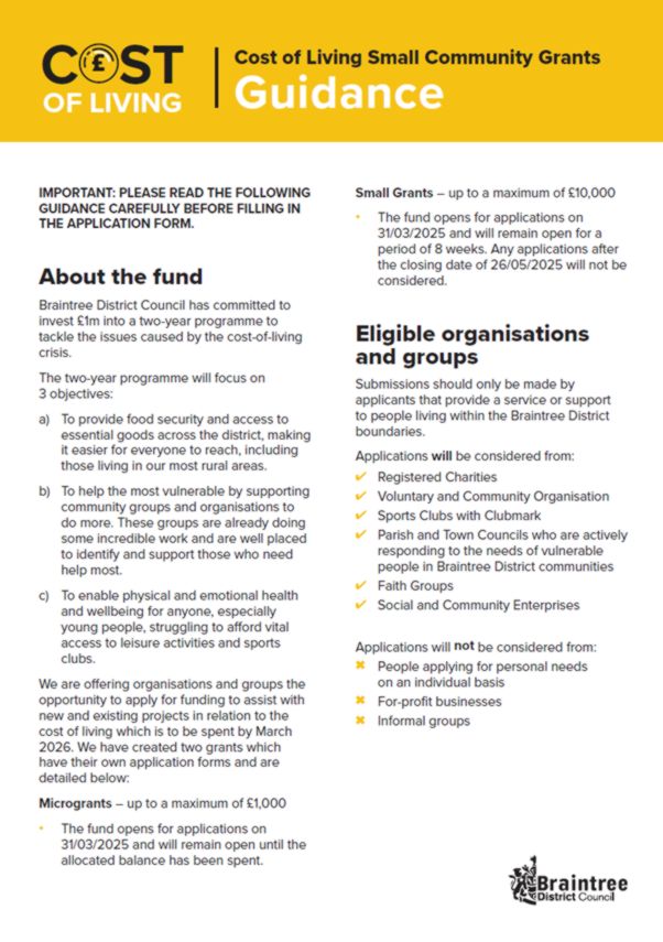 Cost of living guidance booklet thumbnail