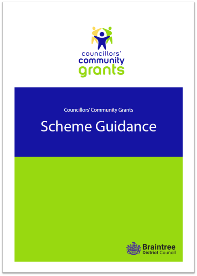 Councillors community grants guidance booklet thumbnail