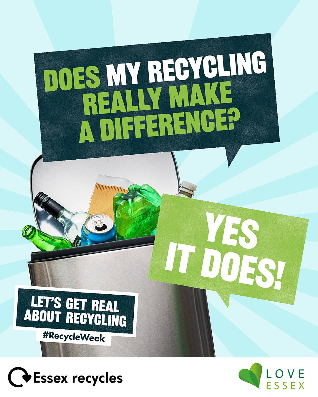 It’s Recycle Week and Braintree District Council is supporting national