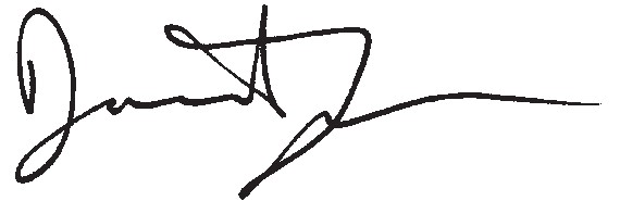 Signature of Dan Gascoyne, Chief Executive of Braintree District Council