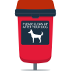 Decorative thumbnail for dog bin