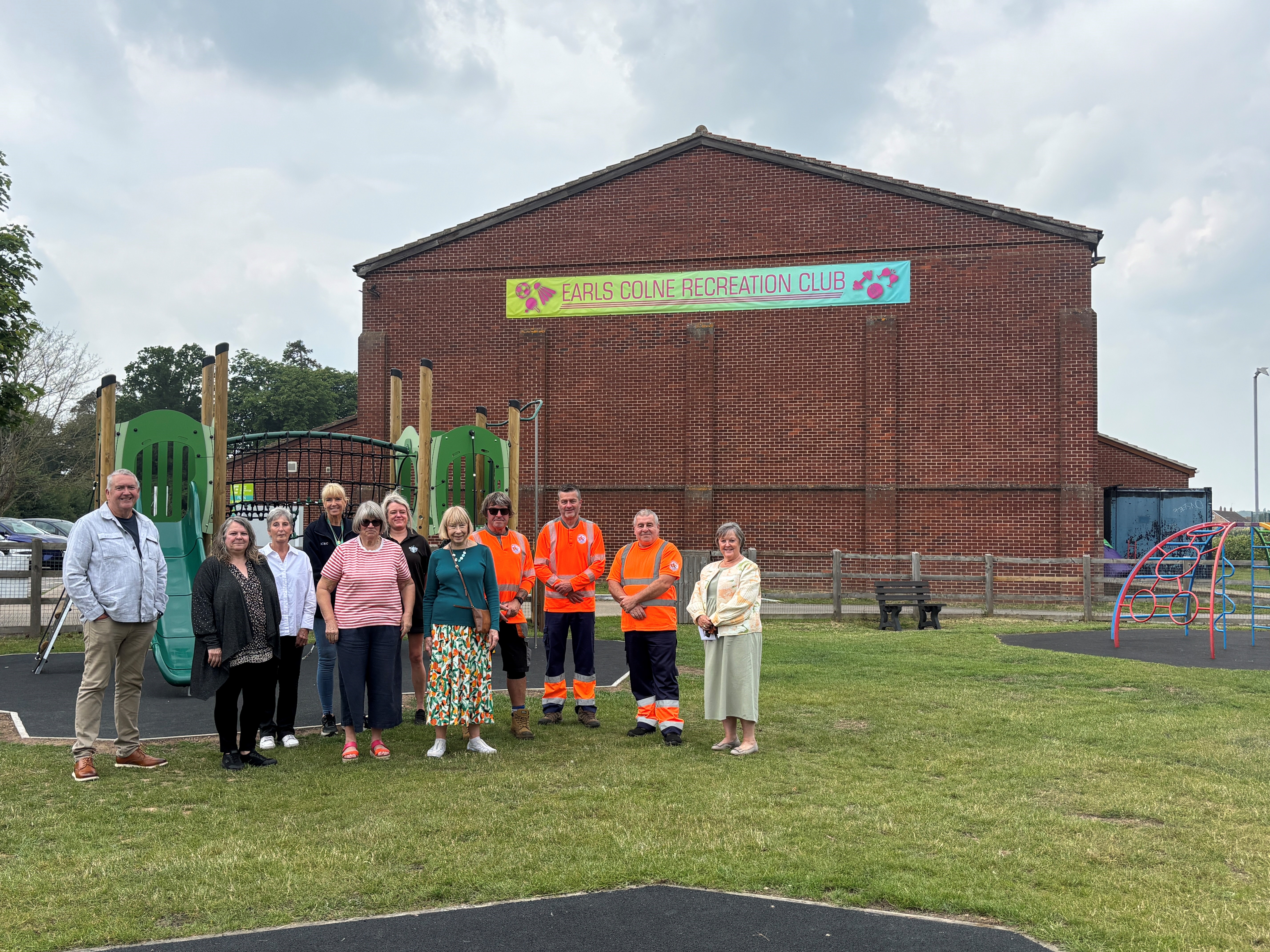 Earls colne recreation club play area refurbishment group - Image