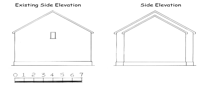 Elevations floor plans roof plans 5