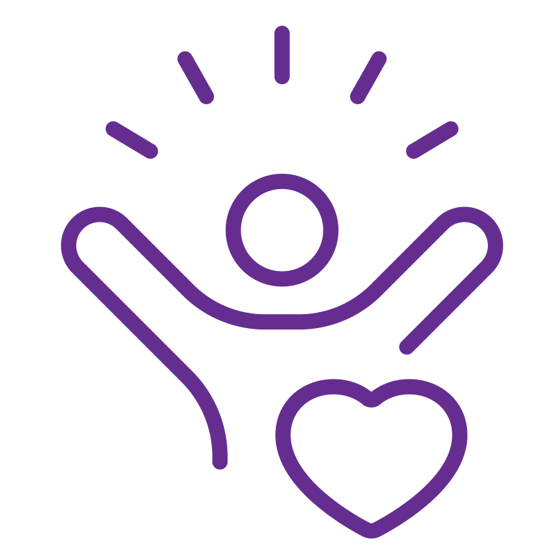 Employee wellbeing icon