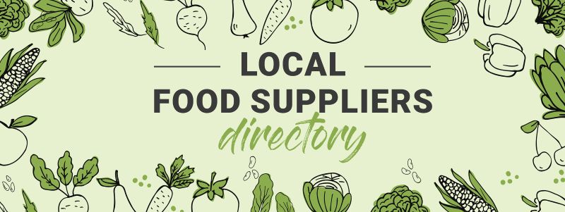 Food suppliers banner
