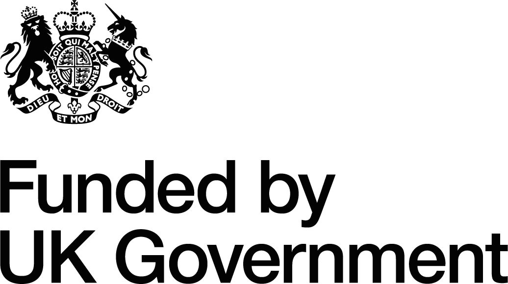 Funded by uk gov logo
