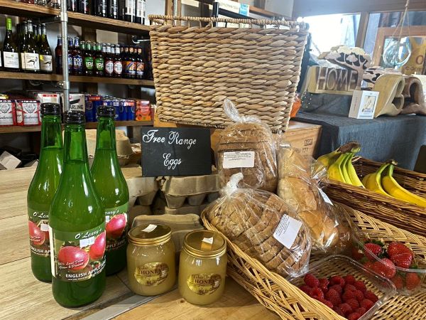 Image showing produce at Greenstead green village shop 