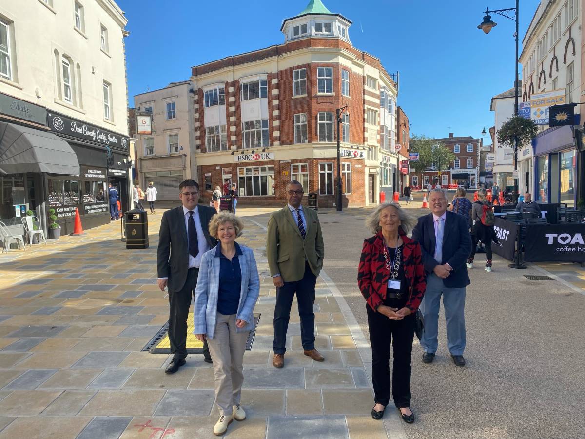 Braintree town centre pedestrianisation scheme