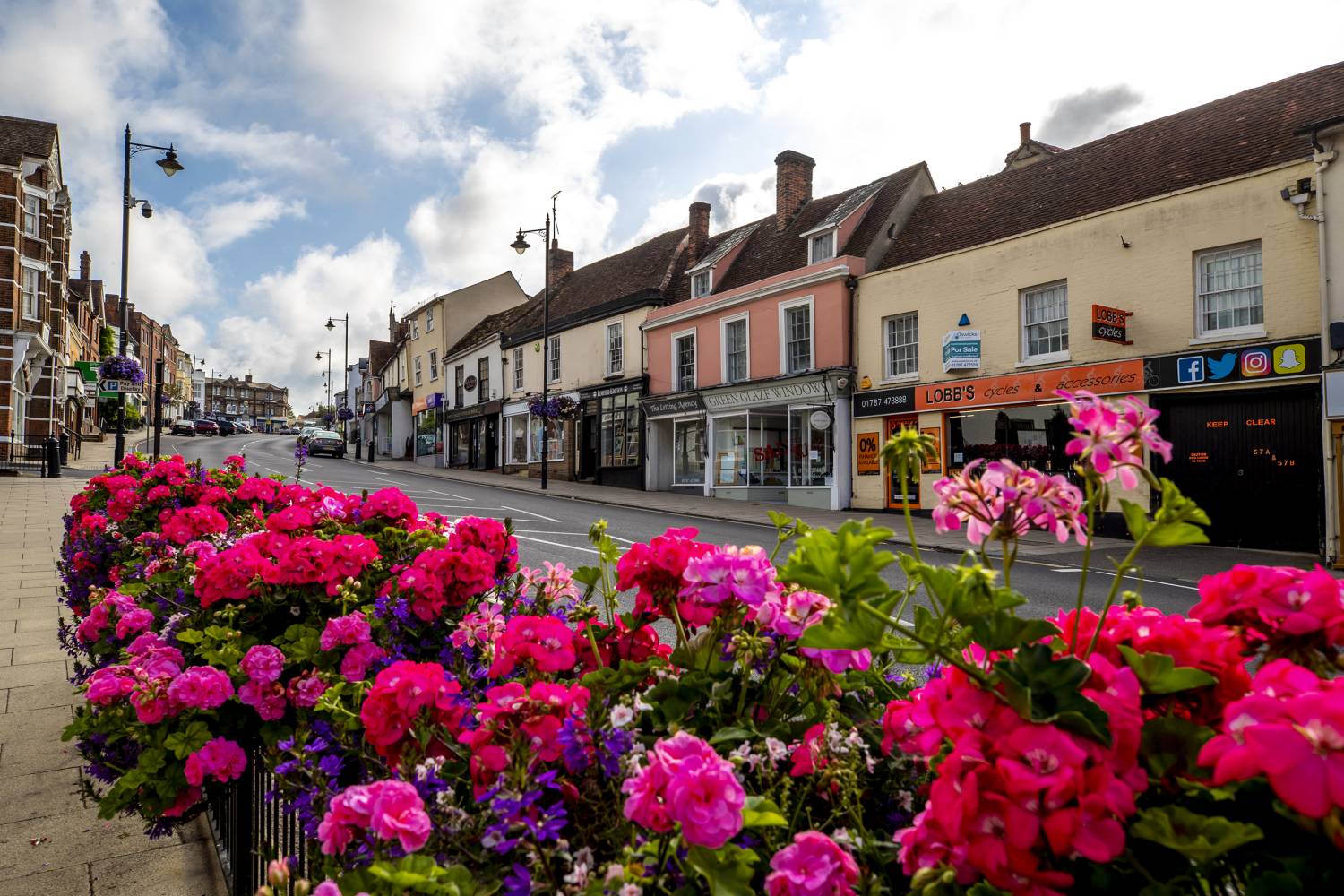 Photo of Halstead high street