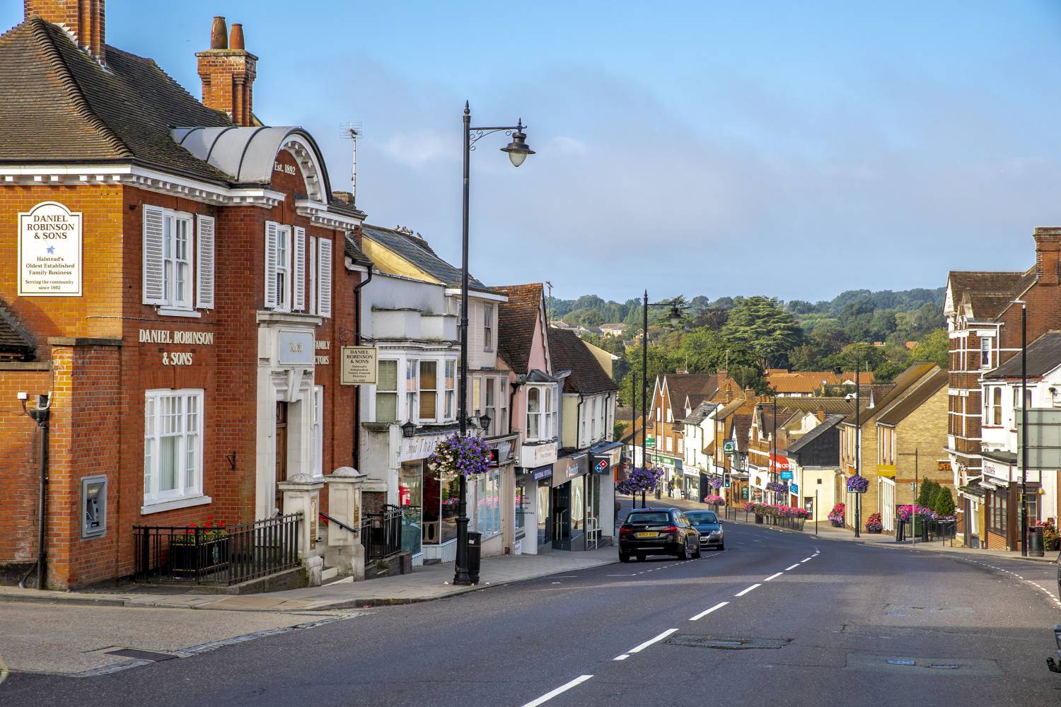 Halstead town centre