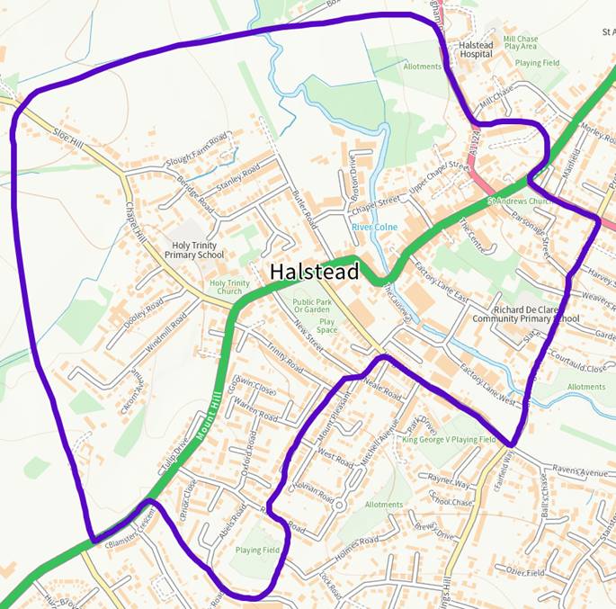 Halstead map