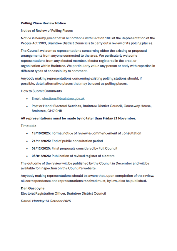 Polling place review notice download thumbnail