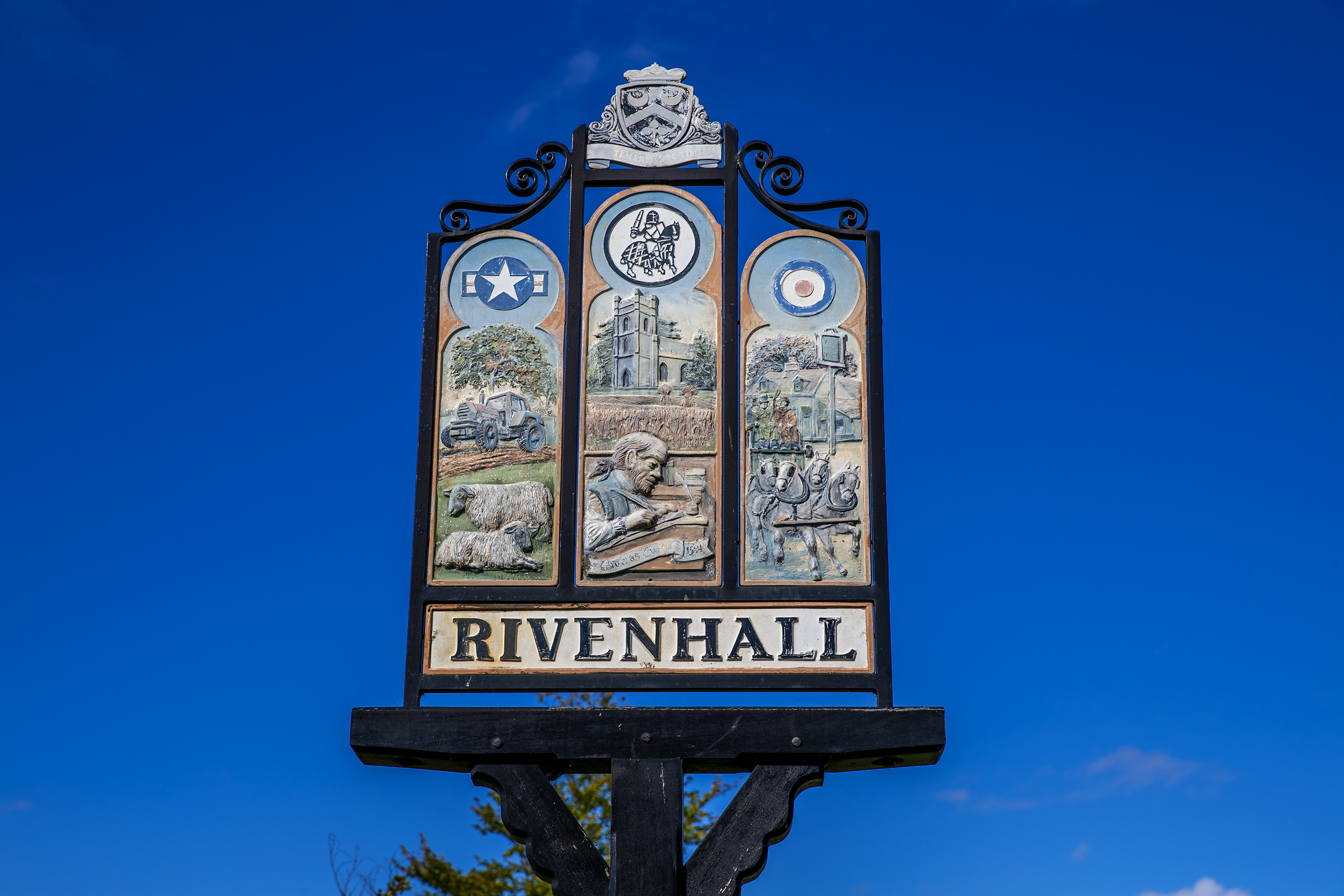 Rivenhall village sign - Image