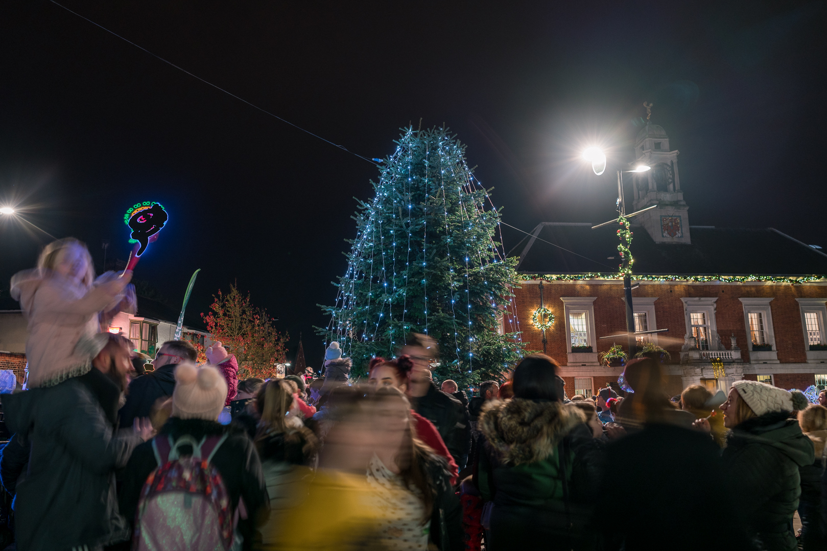 Braintree Christmas Light Switch on tree - Image