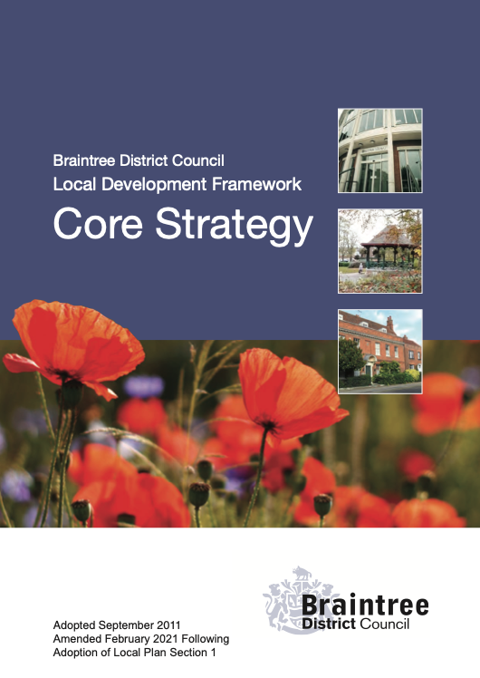 revised core strategy front cover