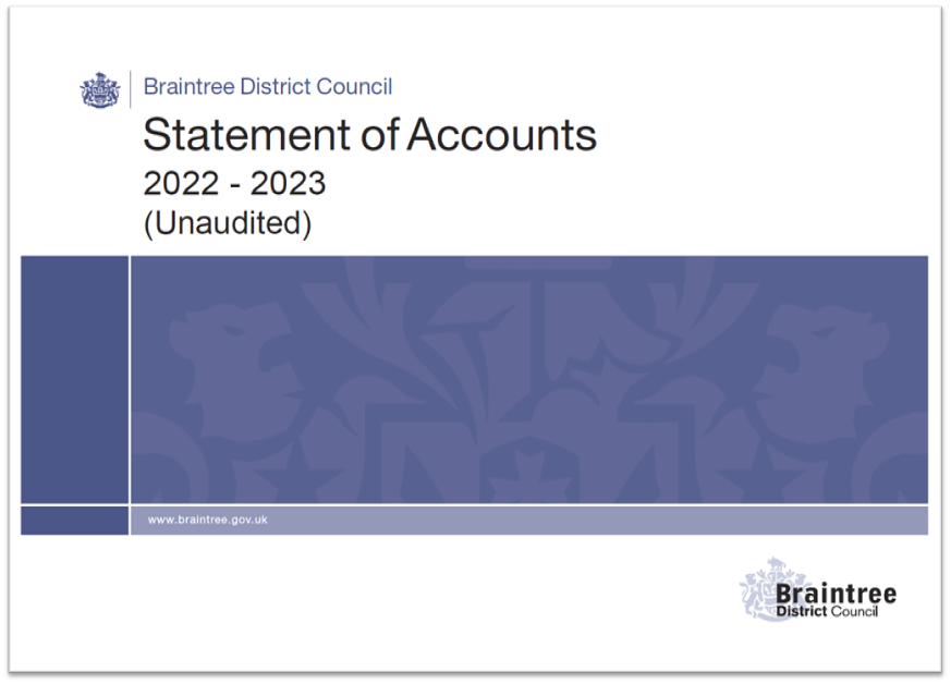 Decorative thumbnail image for Statement of accounts 2022 23