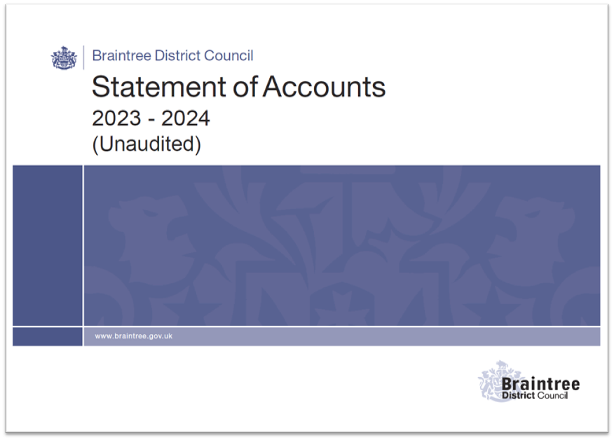 Decorative thumbnail image for Statement of accounts 2023 24