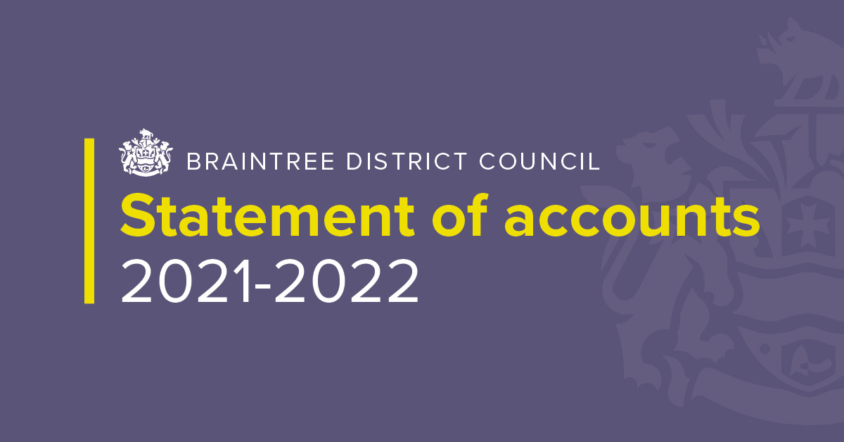 Statement of accounts 2021 22