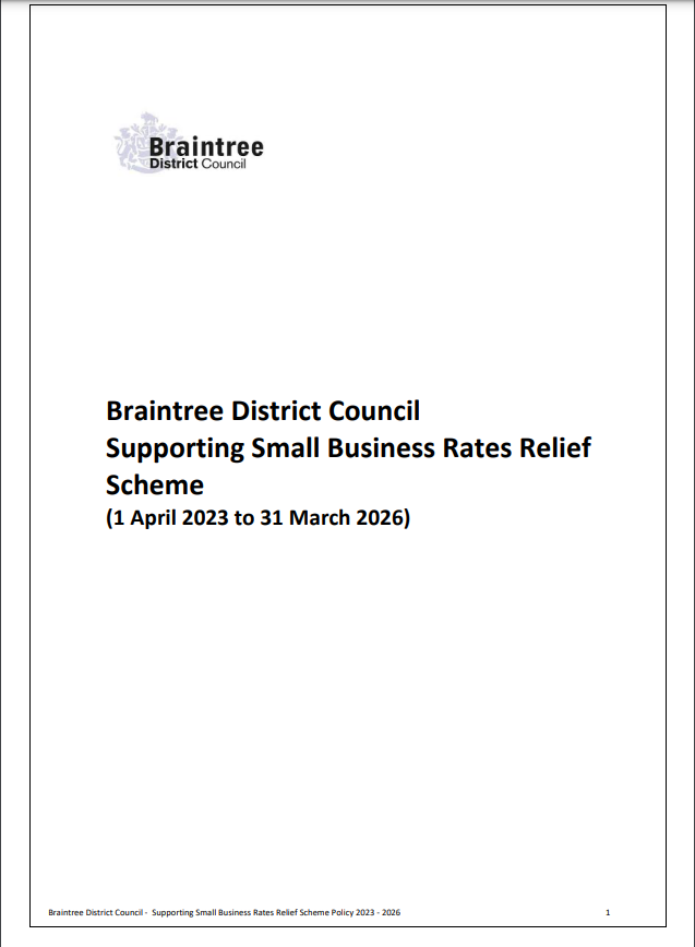 Decorative thumbnail image for Supporting small business rates relief download 
