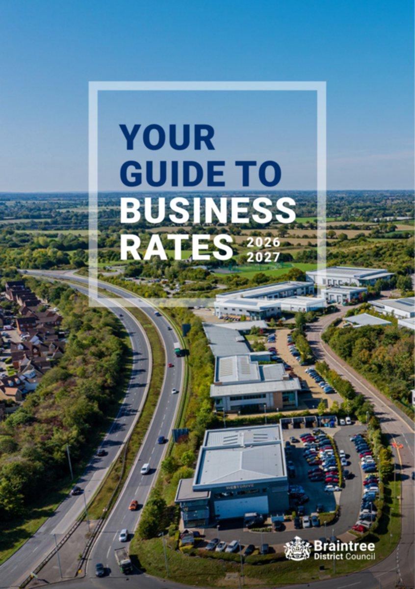 Your guide to Business Rates - 2026 to 2027 front cover