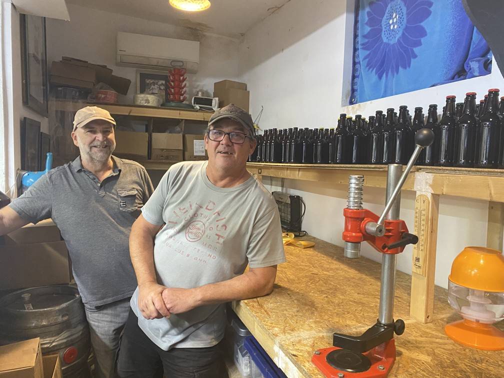 Photo of Marc and Mark at Courtyard Tap