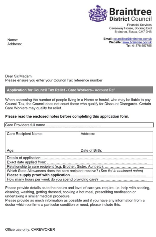 Decorative thumbnail for Carers council tax disregard download