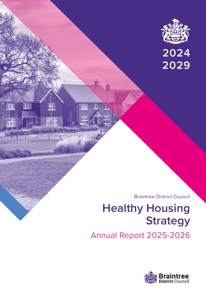 Healthy housing strategy annual report 2025 2026 preview front cover