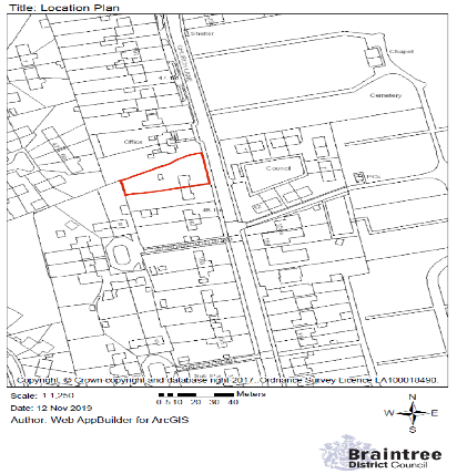 labeled map to show a location plan