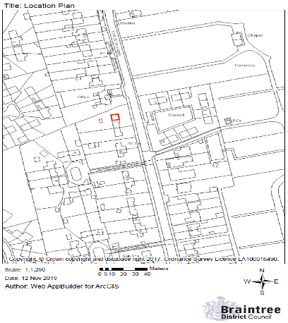 labeled map to show a location plan