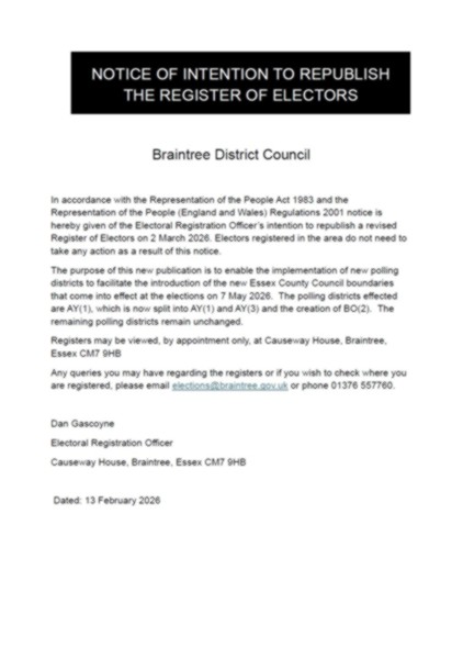 Notice of intention document preview image