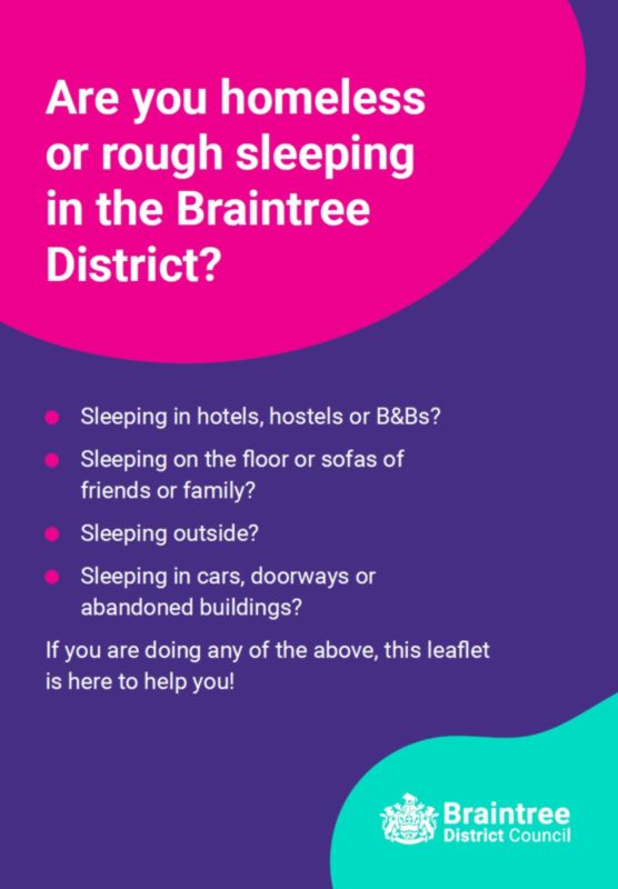 Front cover preview image of Rough sleeping booklet