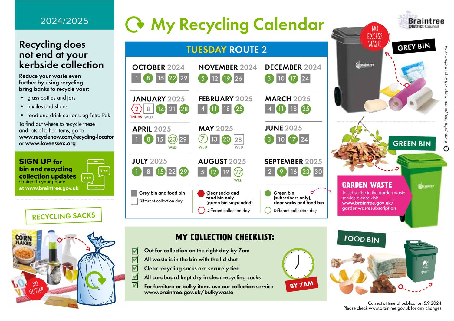 Decorative thumbnail image for collection calendar route 2