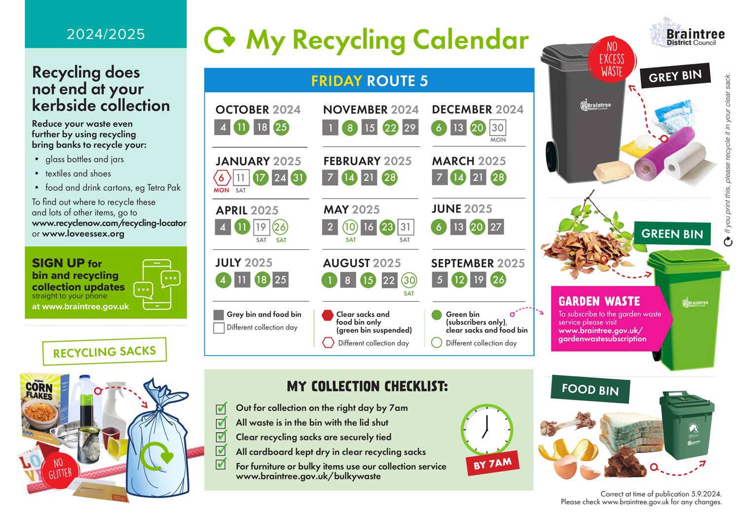 Decorative thumbnail image for collection calendar route 5