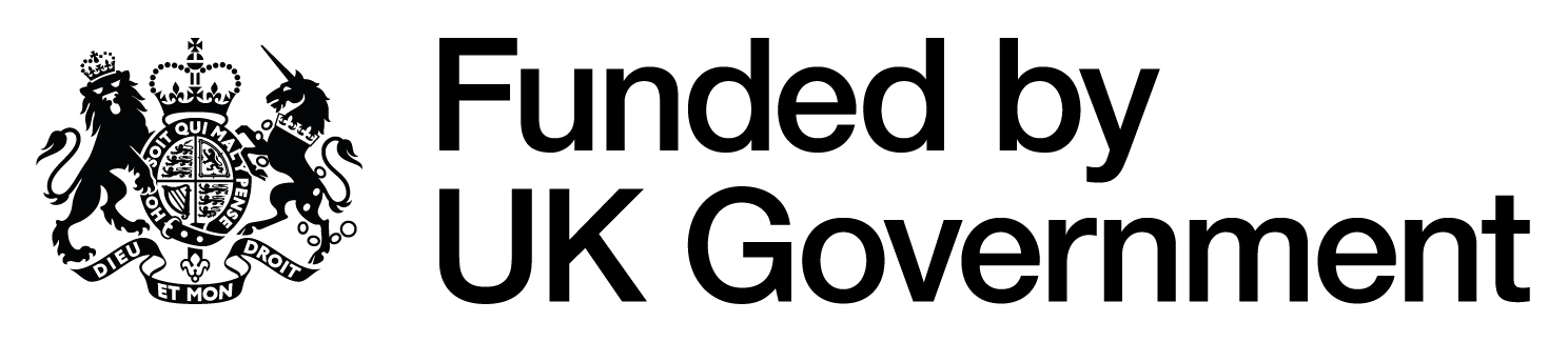 funded by uk government logo